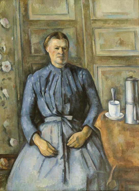 Paul Cezanne Woman with Coffee Pot (mk09)